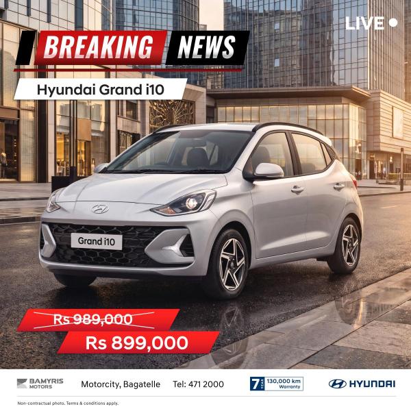 Hyundai Grand i10 campaign offer