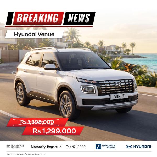Hyundai Venue campaign offer